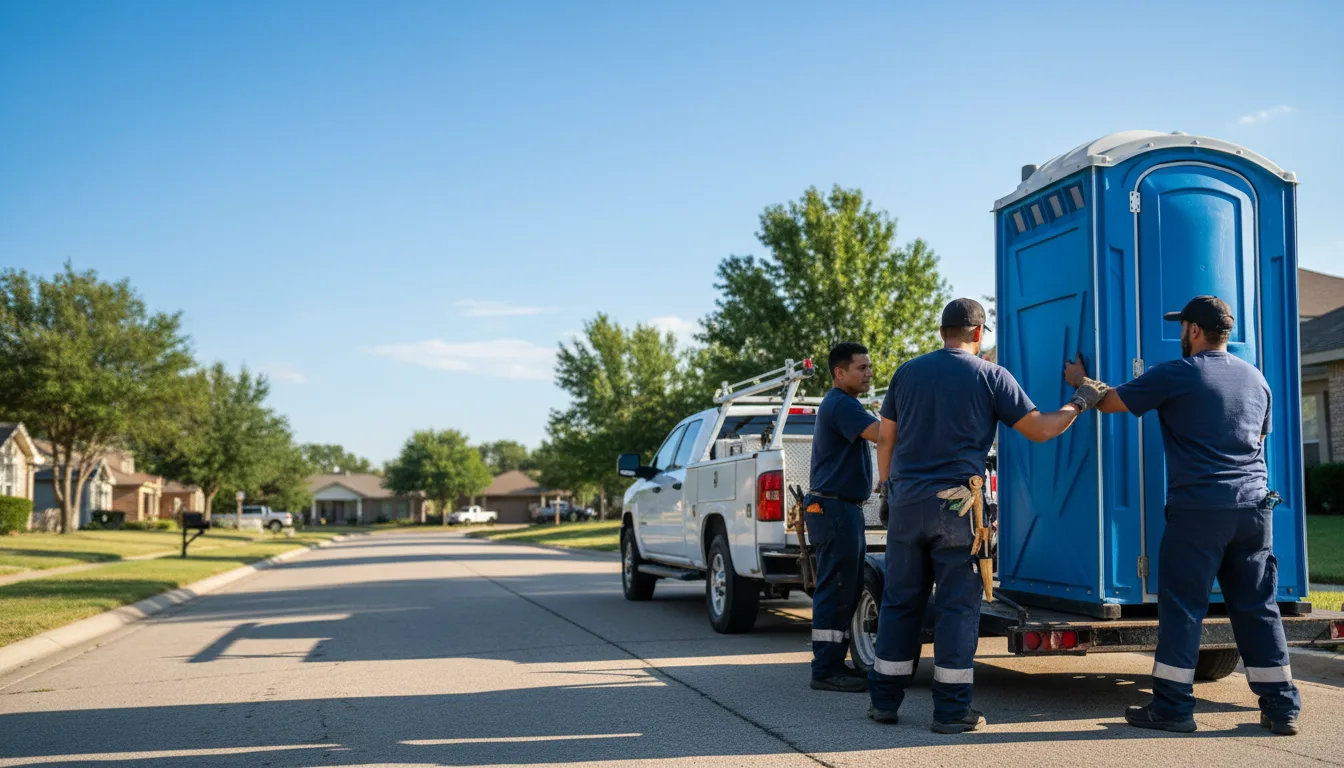 Portable Toilet Rental in Shade, OH near me